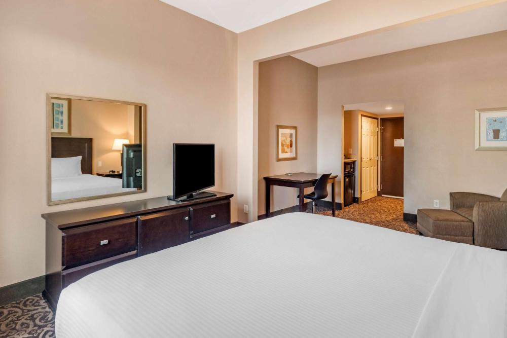 One-Bedroom Larger King Suite with Queen Sofa Bed, Balcony and Kitchenette - Non-Smoking interior